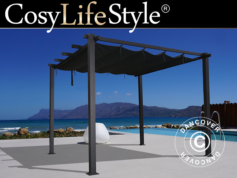 de wind is sterk atmosfeer Scepticisme Pergolas CosyLifeStyle®. Pergola gazebos CosyLifeStyle® for perfect shade  and elegant style. Modern and elegant pergola gazebos CosyLifeStyle® in  sturdy materials.